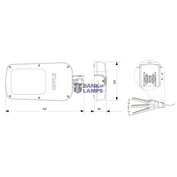 LEDRoadlight-150W-4000-DALI image 4