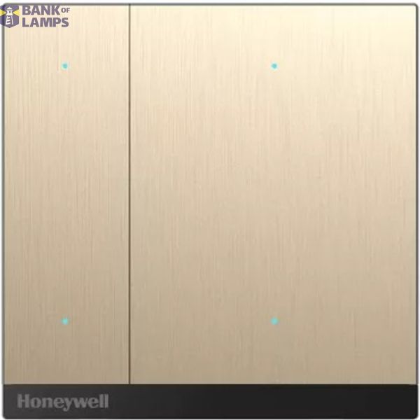KNX Pushbutton 4-way, brushed bronze image 1
