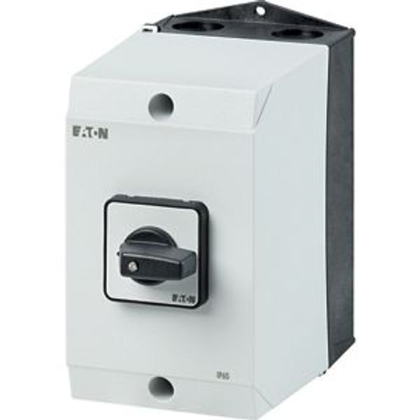 T3-5-8369/I2 Changeoverswitches, T3, 32 A, surface mounting, 5 contact unit(s), Contacts: 10, 90 °, maintained, Without 0 (Off) position, 1-2, Design number 8369 image 2