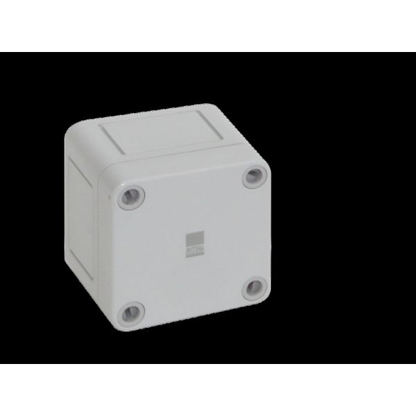 PK Polycarbonate enclosure, WHD: 65x65x57 mm image 2