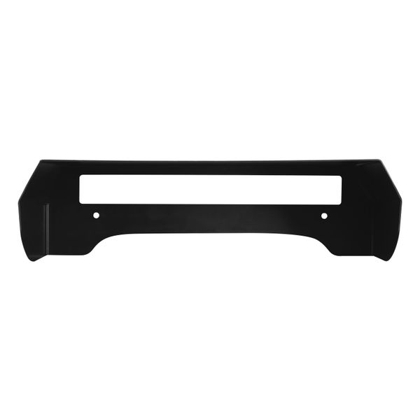 Weather protection roof for Wallbox eMH3, RAL 9011, 142 x 515 x 285 mm image 1