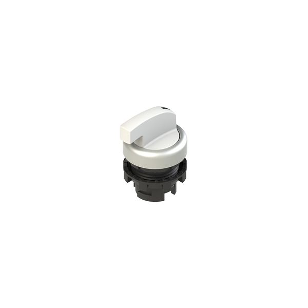 Long handle selector, 3 positions white with marking image 2
