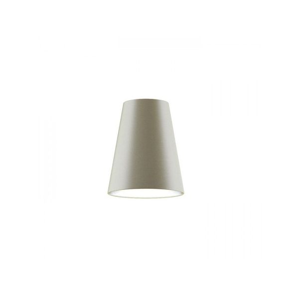CONNY 25/30 table shade Monaco dove gray/silver PVC max. 23W image 1