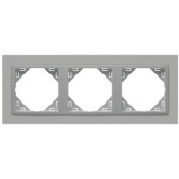 TRIPLE FRAME ALUMINIUM/ALUMINIUM image 1