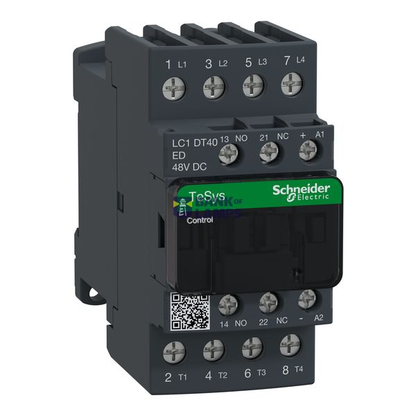 CONT 4P 40A-AC1 1S+1O 48V DC image 1