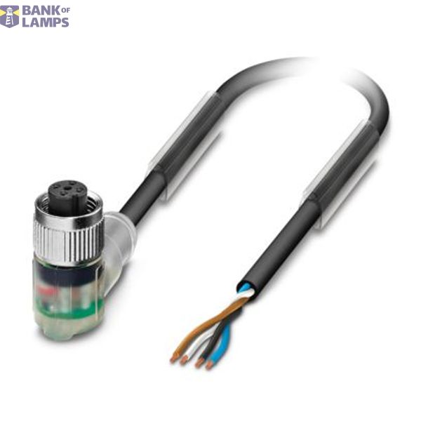 SAC-4P- 2,0-PUR/M12FR-3L - Sensor/actuator cable image 1
