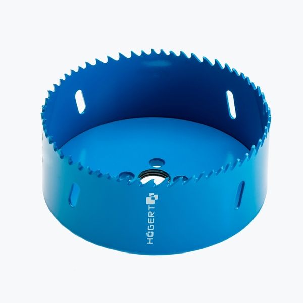 HOEGERT Bi-metal hole saw 68 mm, steel M42 image 1
