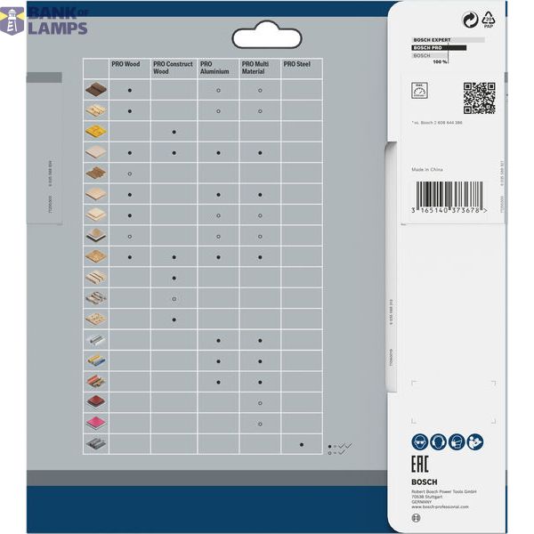 Optiline Wood circular saw blade 190 x 30 x 2,0 mm, 24 image 1