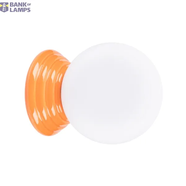 Wall lamp ZORI orange IP44 image 1