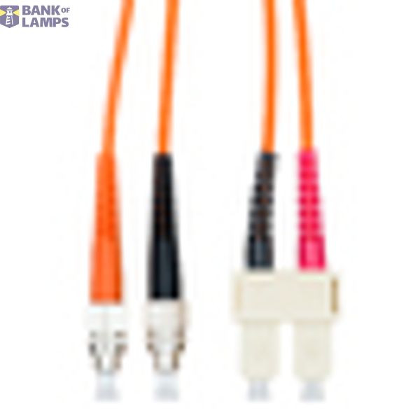 FO Patchcord Duplex SC/FC,62,5/125æm OM1, LS0H, orange, 2m image 5