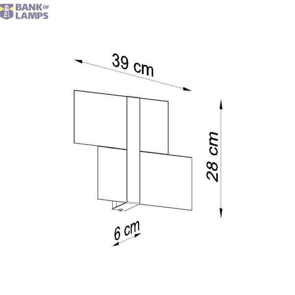 WALL LAMP MASSIMO CHROME G9 2X40W IP20 image 4