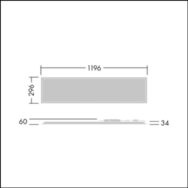 BETA 3 4800-840 HF LRO 3X12 - Recessed LED luminaire image 3