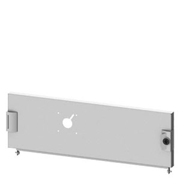 Compartment door 3VA20 (100 A), 3VA21 (160 A), 3VA22 (250 A), fixed mounting image 1