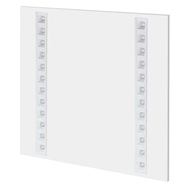 TROXO 60×60 LED Panel, Square, Recessed, White, 27W, UGR, Neutral White image 1