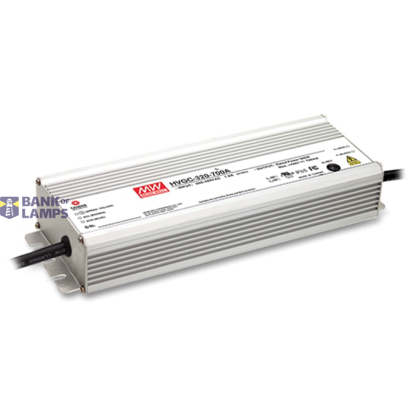 Meanwell HVGC-320 ALU-PSU IP67 320W 228.6V / 1400MA CC image 1
