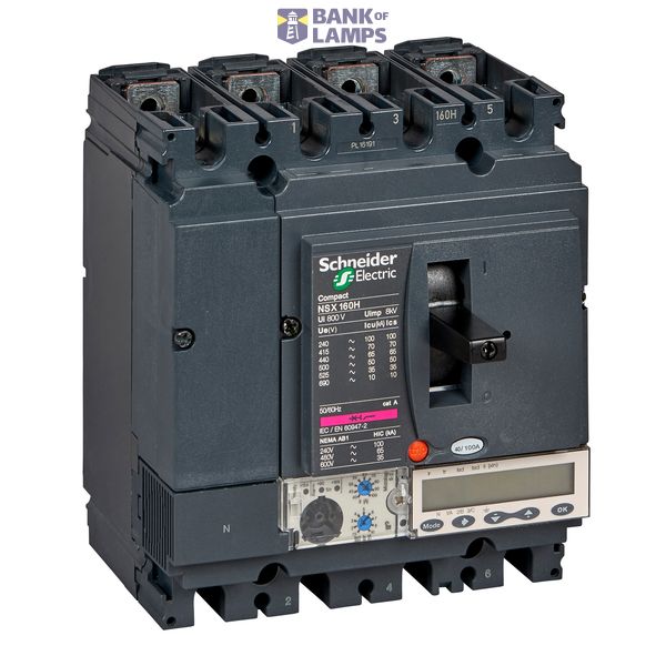 4P4T MICROLOGIC 5.2 A 160A NSX160H image 1