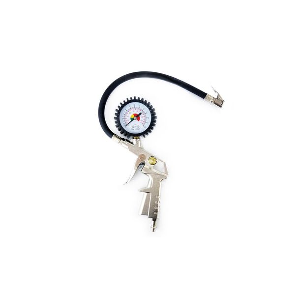 Air compressor gun with pressure gauge image 1