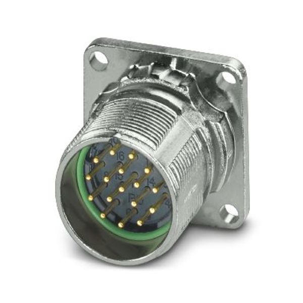 M23-17P1N8AW600S - Device connector front mounting image 1