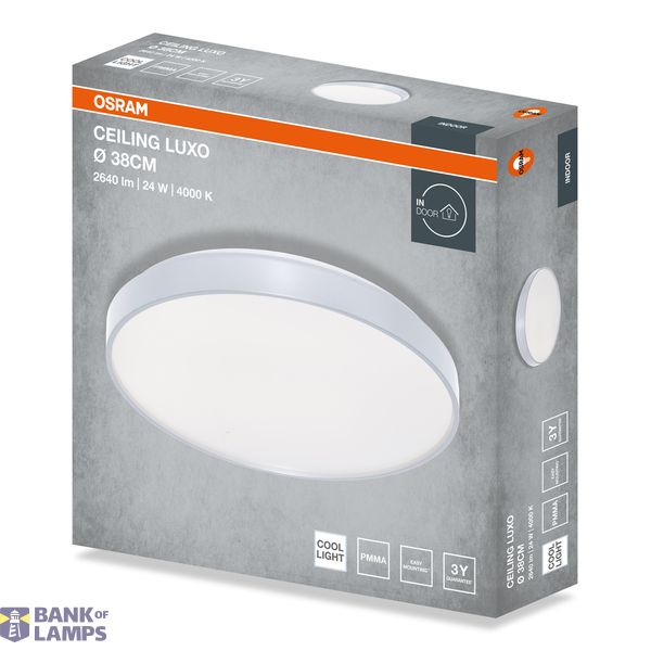 CEILING LUXO 24W 840 IP20 SI OSRAM image 2