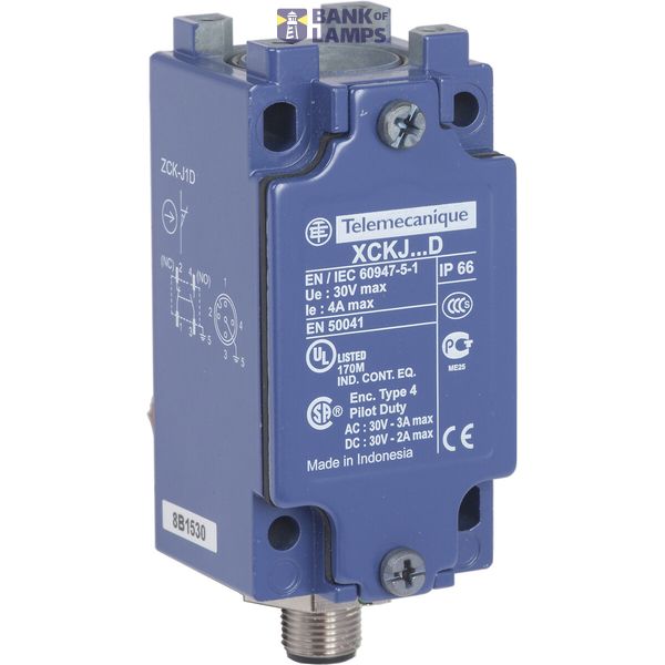 XCMD miniature limit switch pre-cabled - cable 2m (CT à 40 C62) image 30