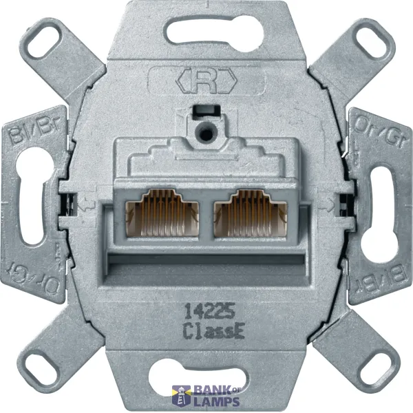 UAE socket, network socket 8/8-pin, shielded, Class EA image 1