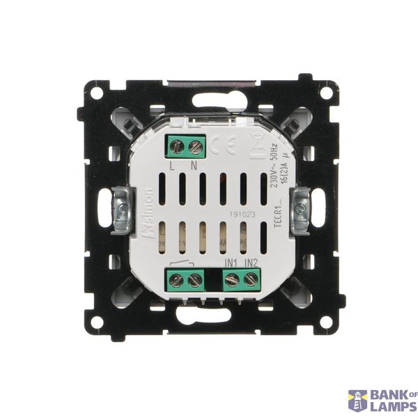 SOON ON SALE, single socket outlet with earthing for IP44 version with frame seal, without shutters, Push In system, (module), Simon 24, IP44, 16A, graphite mat image 1