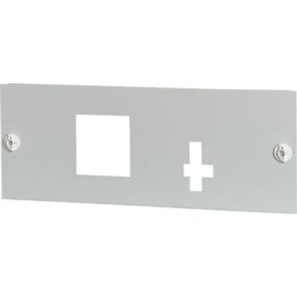 BPZ-FP/S-NZM2-XFI-800-MH Front plate NZM2 + XFI symmetrical, horizontal HxW=200x800mm image 2