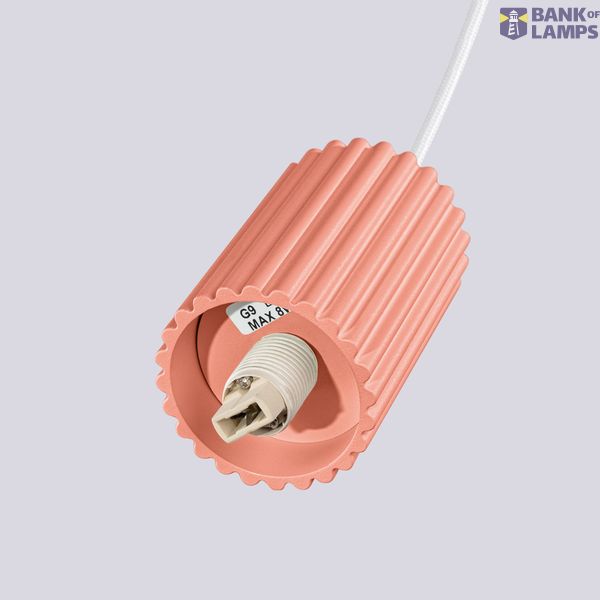 Pendant lamp HALO 3P peach image 10