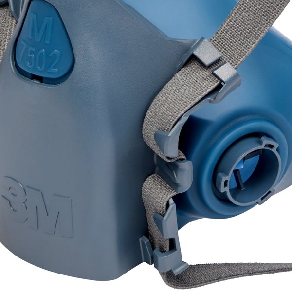 3M™ Reusable Half Face Mask, Medium, 7502 image 4
