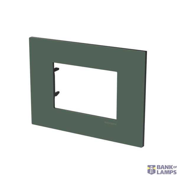 Frame - 1-gang / 3-modules - Niessen logo - Noble - Commodore image 2