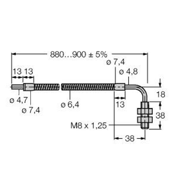 Glass Fiber Single Conductor   IAT23SM8 image 1