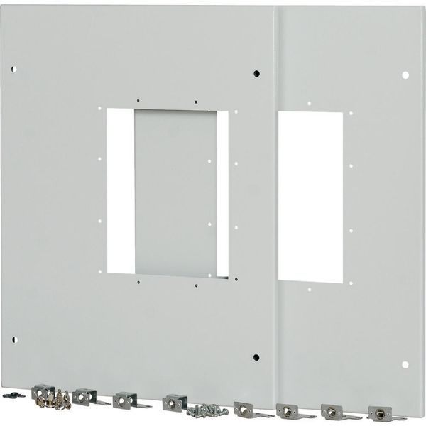 XMIX16F1002C Front cover, 2x IZMX16, fixed mounted design, W=1000mm image 5