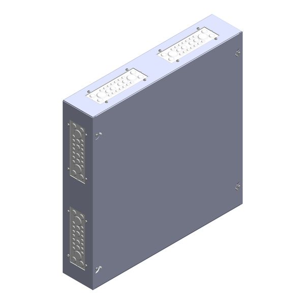 Marshalling distributor IP30 H=600 W=600 D=120mm sheet metal image 1