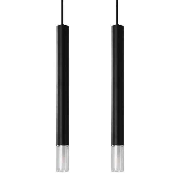 HANGING LAMP WEZYR 2 BLACK G9 2X40W IP20 image 1