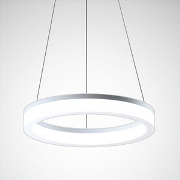 Suspended luminaires PolaronIQ H Diffuser White around ET 17W 2000lm Lambertian (L) IP40 IK05 3 SDCM 6334540 image 1