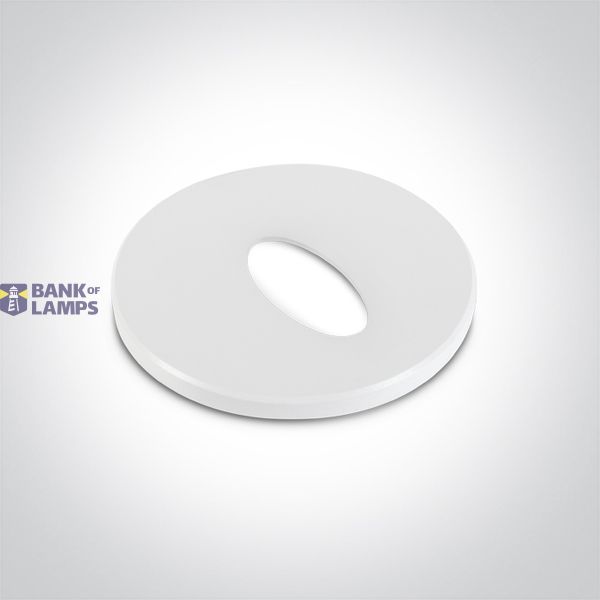 WHITE ROUND COVER FOR 68000E image 1