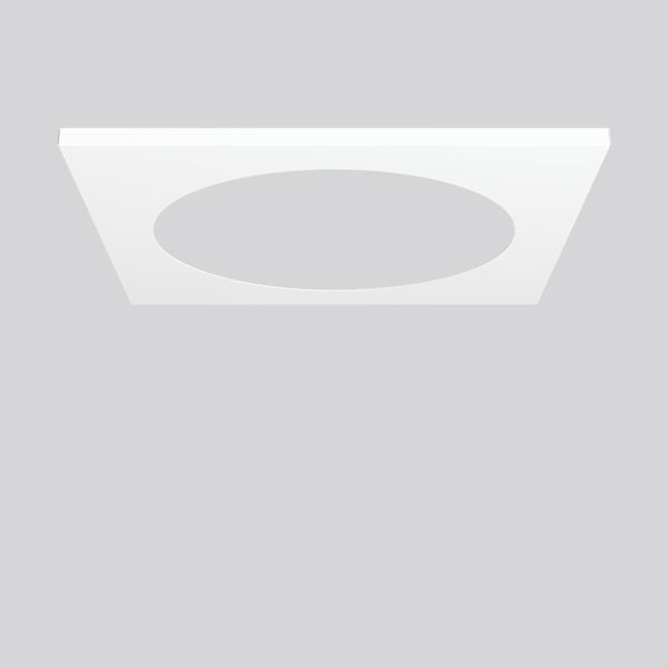 Recessed frame L 595 B 595 H 20 colour: white image 2