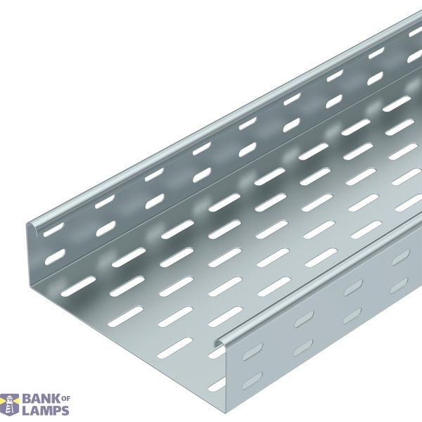 Cable tray MKS perforated 60x150x3000 Steel Hot-dip galvanised 85 µm z image 1