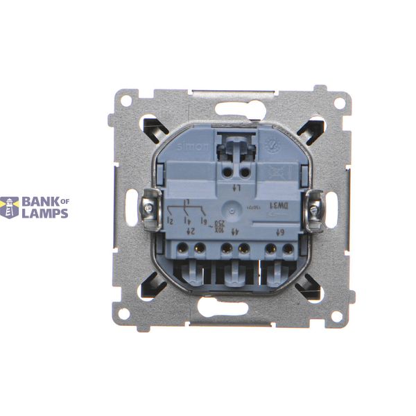 Light push button, (module), 10AX, quick connection, white image 1