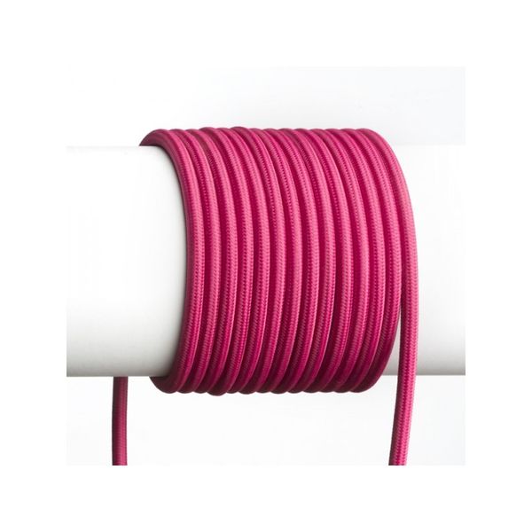 FIT 3x0,75 PPM textile cable fuchsia image 1