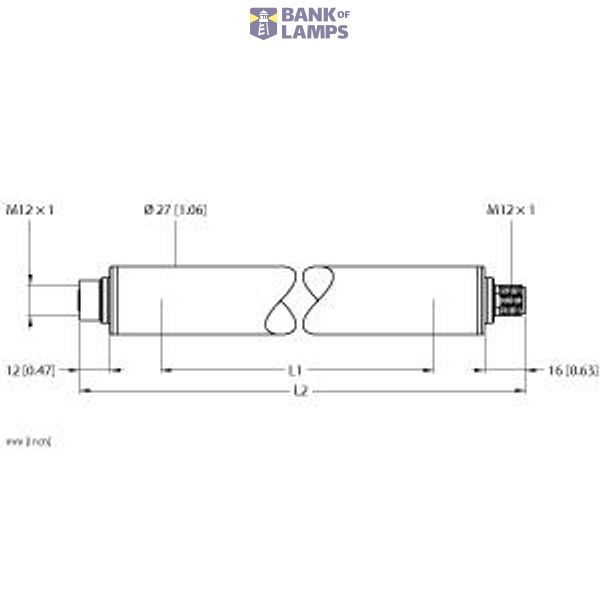 LED Linear Light In the Plastic Housing   WLS27CWR3-285DSQ image 2