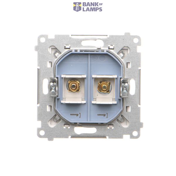 IP44 single socket outlets with Schuko earthing - white flap, white, 16A image 2
