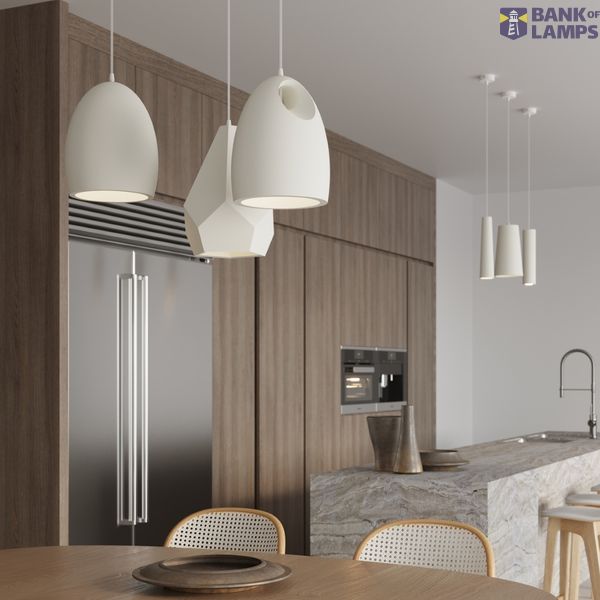 CERAMIC HANGING LAMP ELECTRA GU10 1X40W IP20 image 5