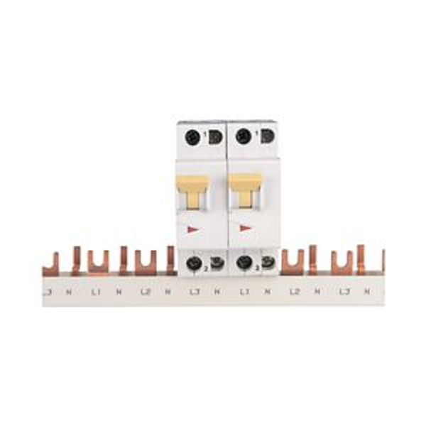 Z-GSV-16/3P+3N Phase busbar, 4-phases, 16qmm, fork connector+pin, 1m image 4
