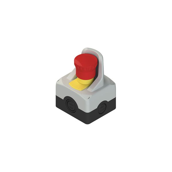 Housing with 24 Vdc RGB illuminated guard and buzzer image 2