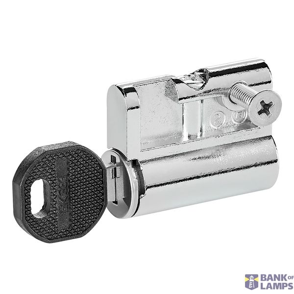 Half cylinder lock with key EK 333, including 1 key image 1