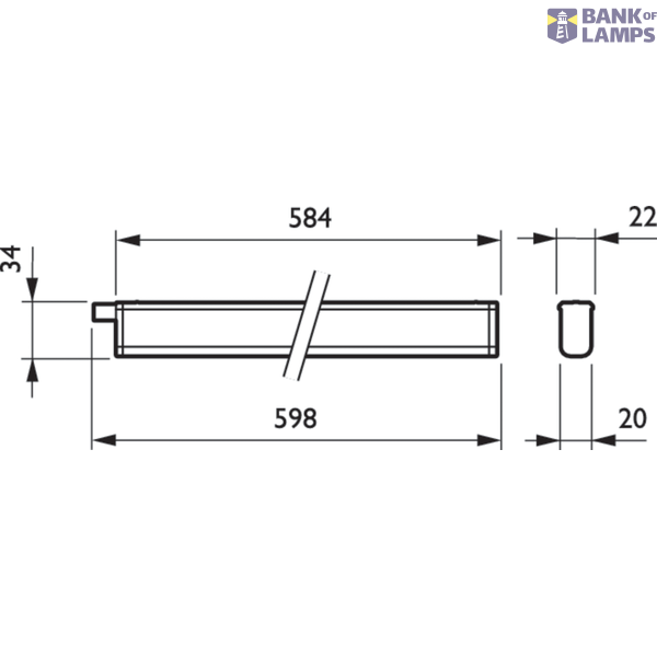 BN133C LED6S/840 PSU L600 image 2