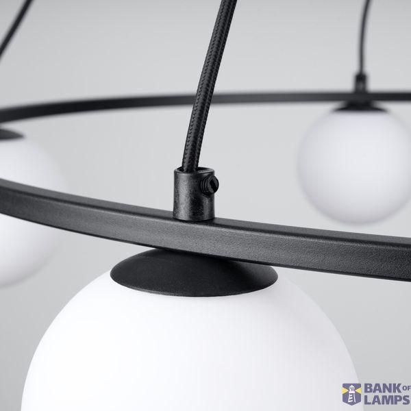 YOLI CHANDELIER 5 BLACK G9 5X8W IP20 image 8