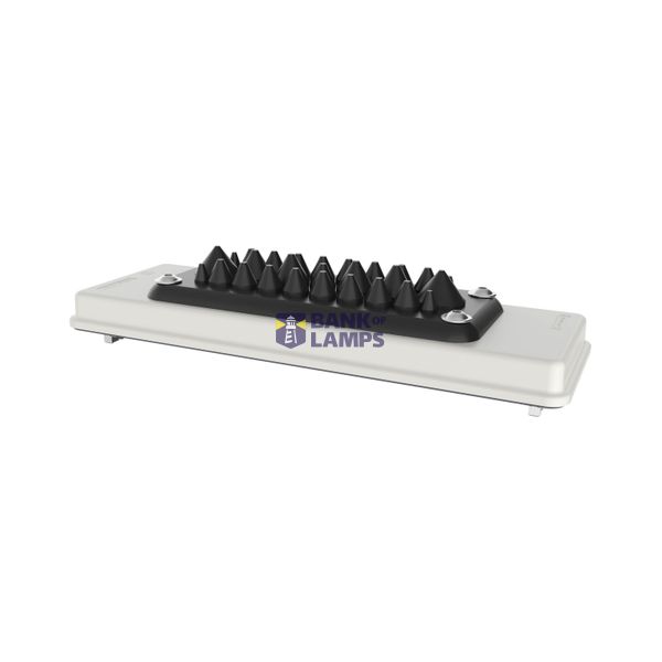 Flange incl. cable push-through plate, IP65, HxWxD=116x330x55mm image 2