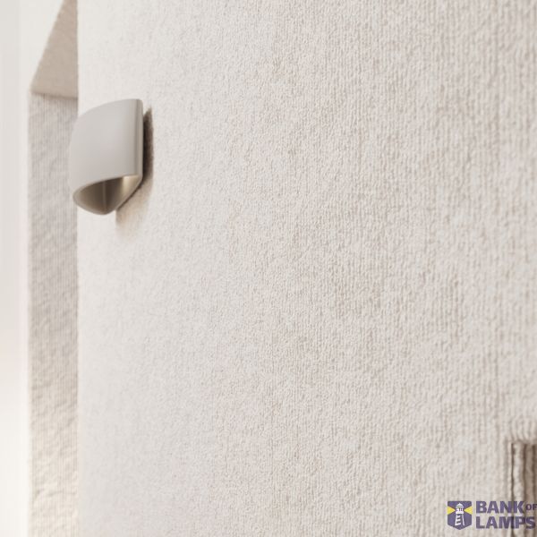 PONTIUS GREY CERAMIC WALL LAMP G9 1X60W IP20 image 4